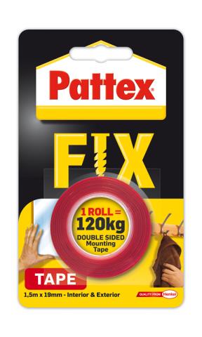 PATTEX – Montážná páska Fix (do 120kg)