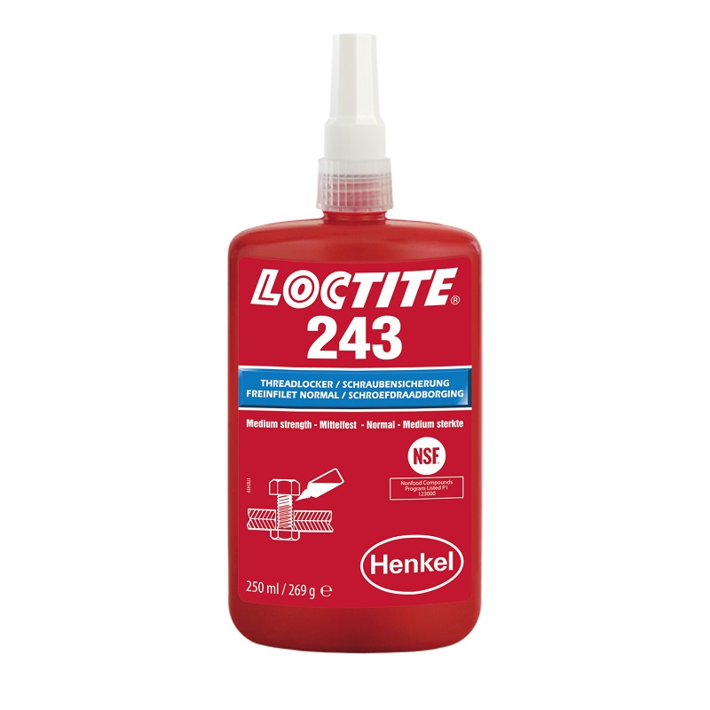 LOCTITE – Zaisťovač šrúb 243 SP/250ml