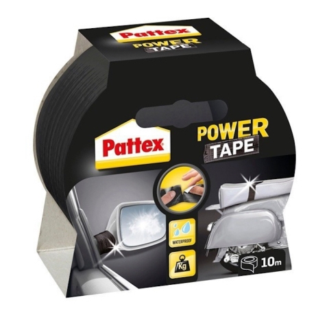 Power Tape – čierna 50mm/10m