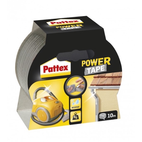 Pattex Power Tape – stříbrná 10m