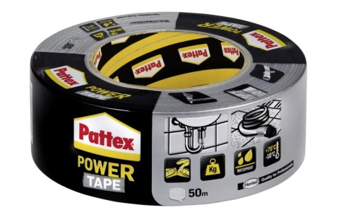 Pattex Power Tape – stříbrná 50m