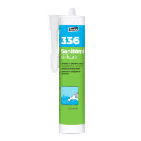 Perdix – 336 Sanitárny silikon neutrál biely 310ml