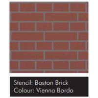 Samolepiaca šablona VISAGE – Boston Brick 15ks