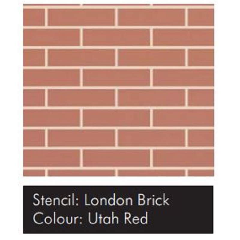 Samolepiaca šablona VISAGE – London Brick 15ks