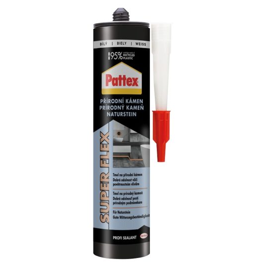 PATTEX Prírodný kameň biely 280ml