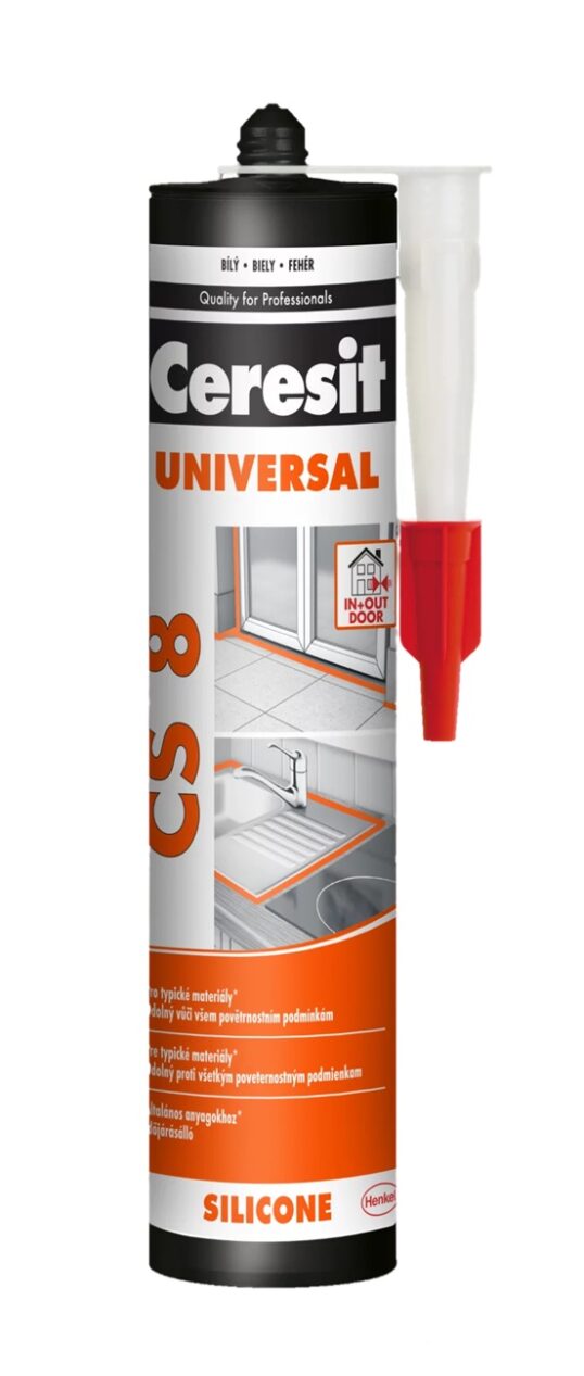 CERESIT CS8 univerzálny silikón 280ml biely