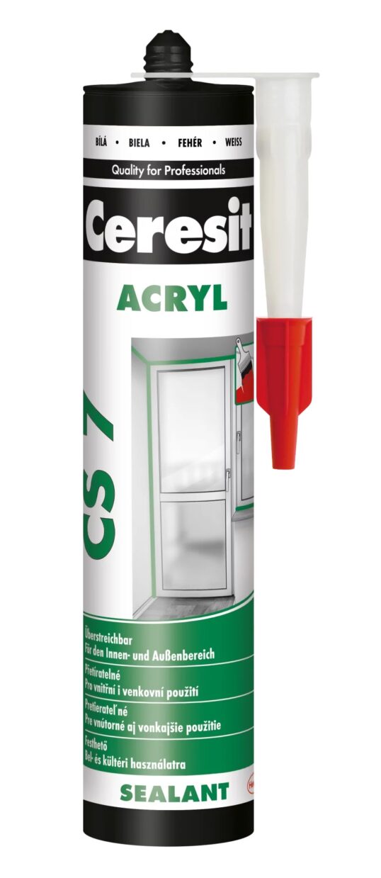 CERESIT CS7 akrylát biely standard 280ml