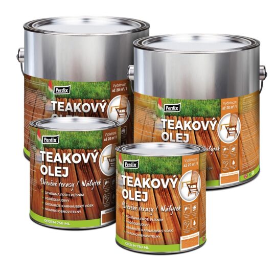Perdix prírodný teakový olej