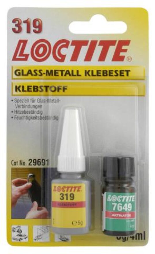 LOCTITE – 319 5g lepenie skla-kov /7649 4ml sada