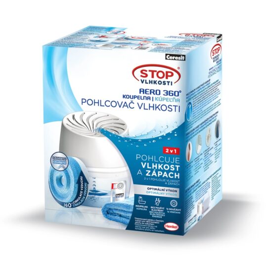 Ceresit STOP vlhkosti AERO 360° prístroj kúpeľňa