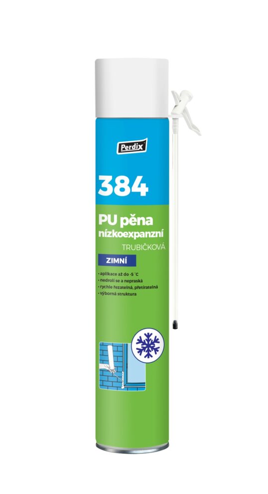 Perdix 384 PU pena zimná nízkoexpanzná trubičková 750ml