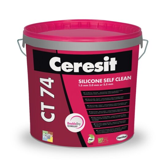 CERESIT CT 74 Silikónová omietka 25kg