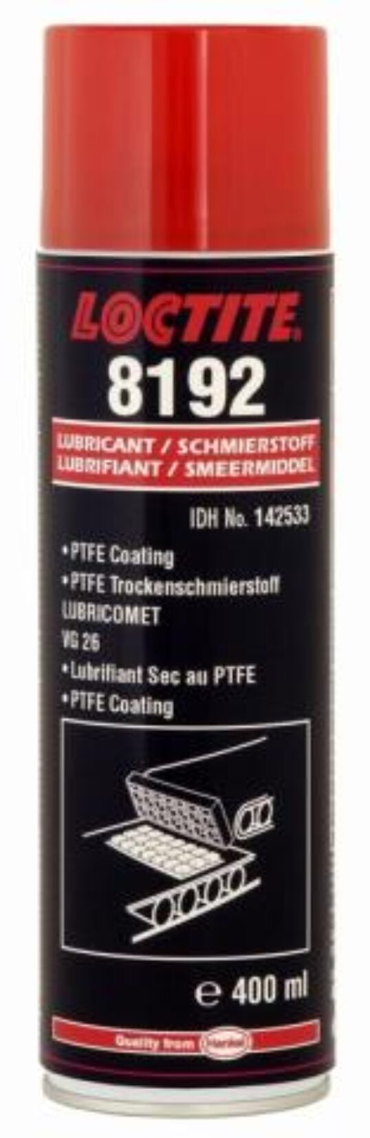 LOCTITE – 8192 Suché mazivo s PTFE/400ml