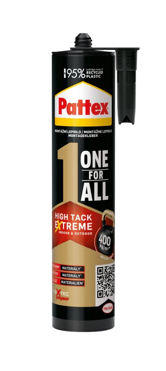 PATTEX ONE FOR ALL HIGH TACK montážne lepidlo 440g