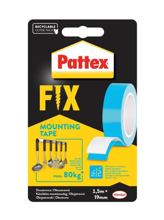 PATTEX – Montážná páska fix (80kg)