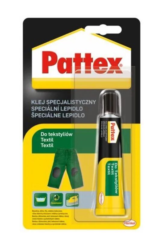 PATTEX ŠPECIÁLNE LEPIDLO TEXTIL 20G
