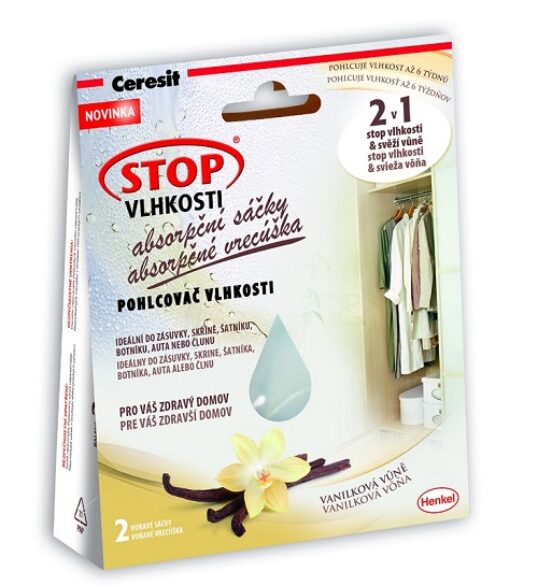 Ceresit STOP vlhkosti vrecká VANILKA 2x50g