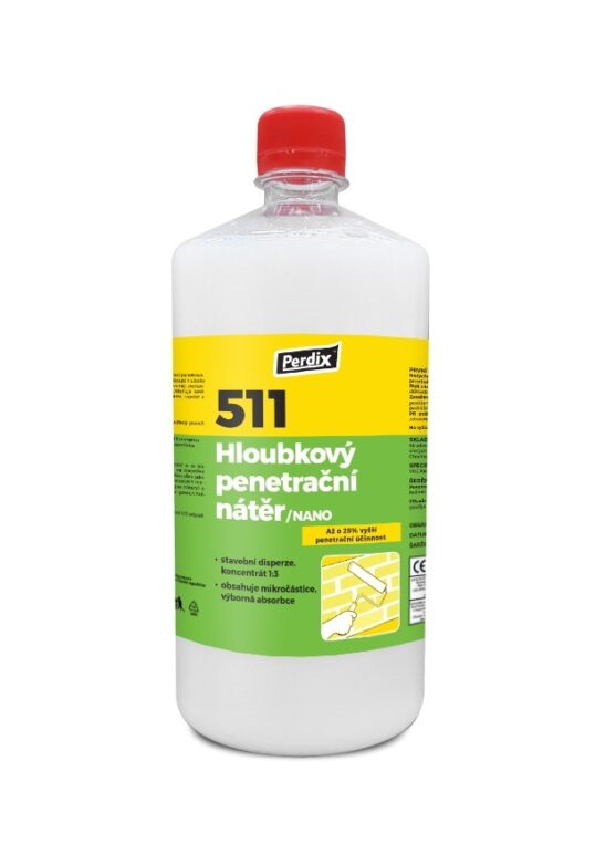 Perdix – 511 hĺbkový penetračný náter 1l -biely